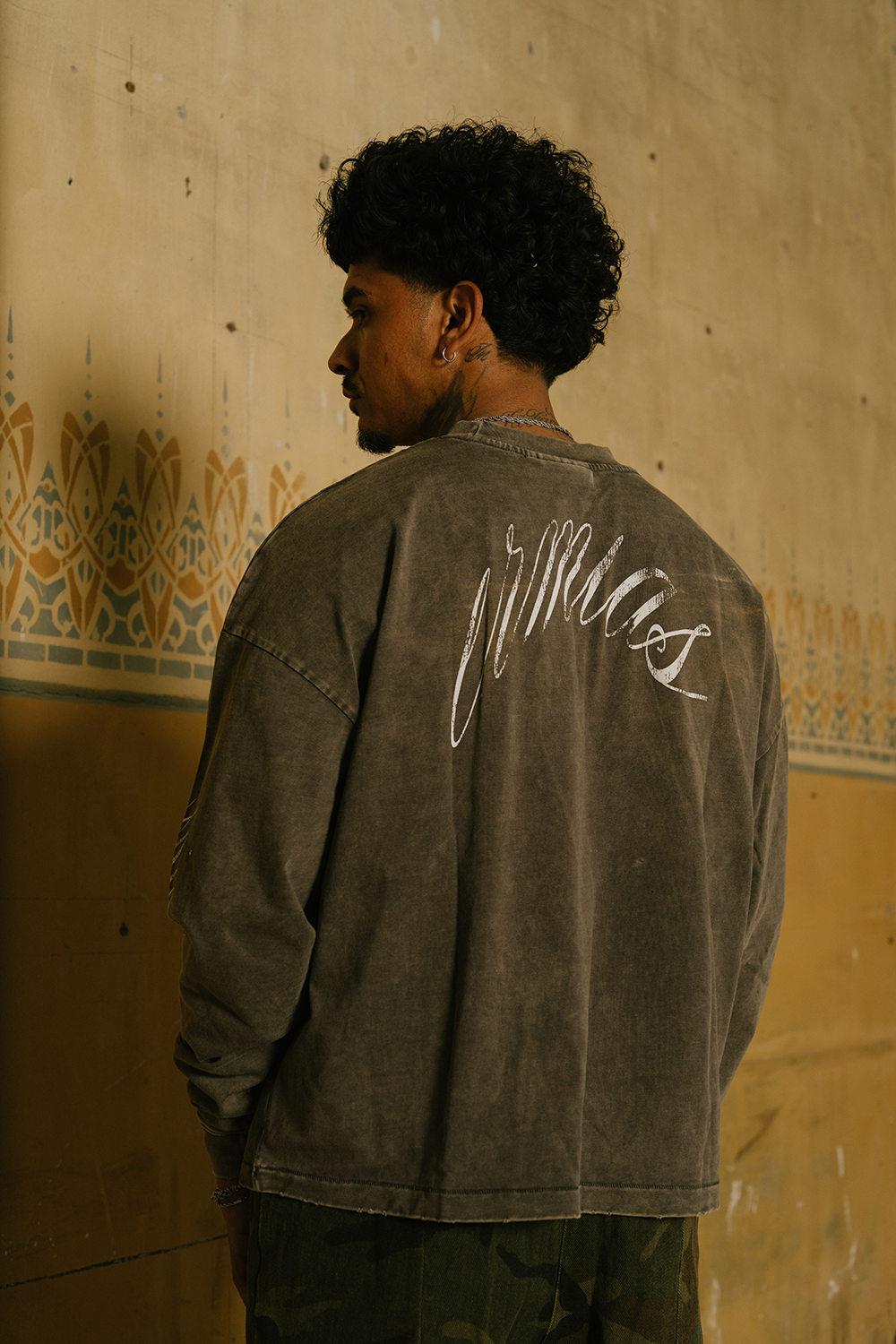 WASHED GREEN LONGSLEEVE