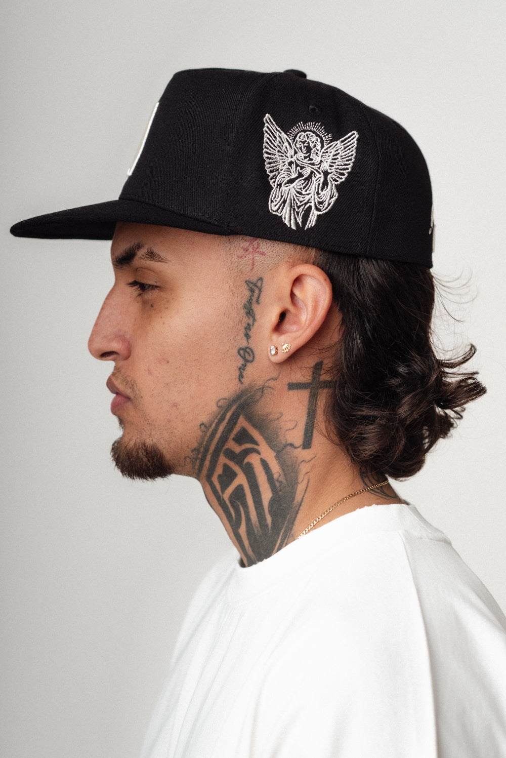 BLACK ''FOREVER FAITHFUL'' FITTED CAP