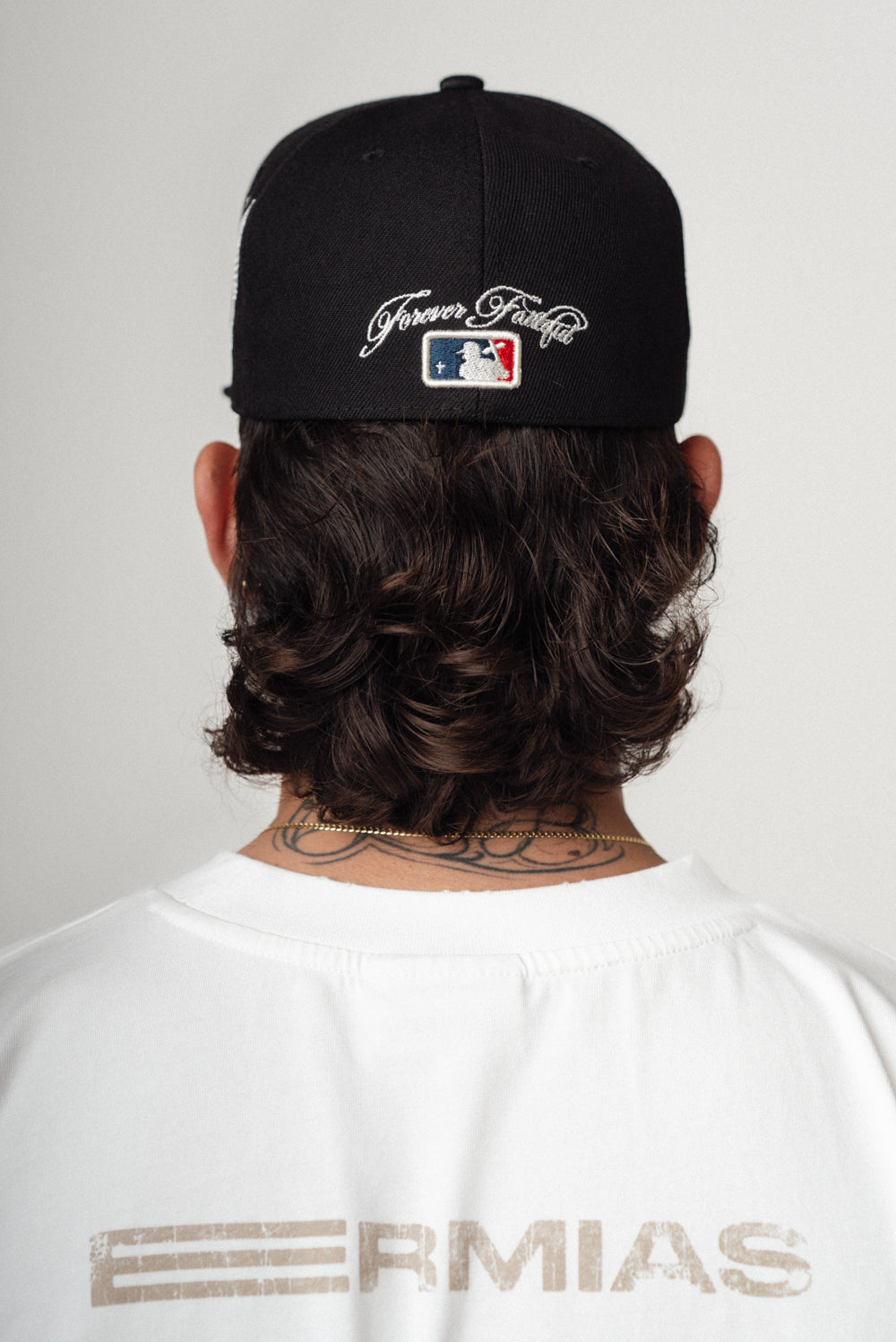 BLACK ''FOREVER FAITHFUL'' FITTED CAP