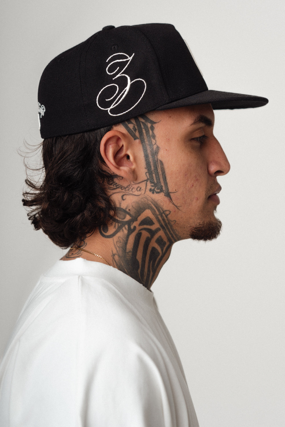 BLACK ''FOREVER FAITHFUL'' FITTED CAP