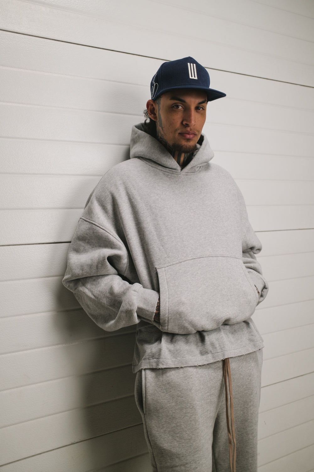 NAVY ''FOREVER FAITHFUL'' FITTED CAP